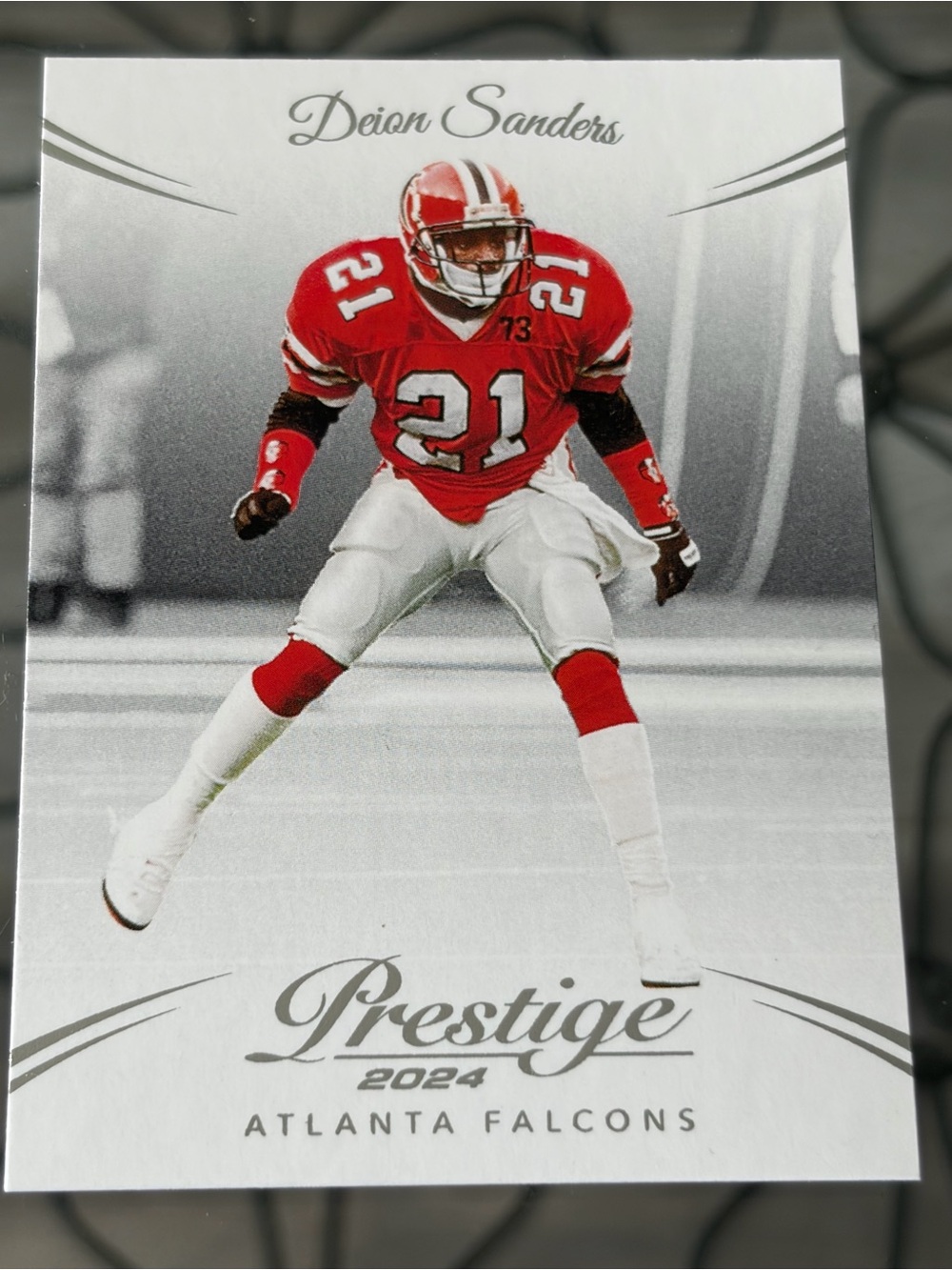 Deion Sanders 2024 Panini Atlanta Falcons NFL Football Card